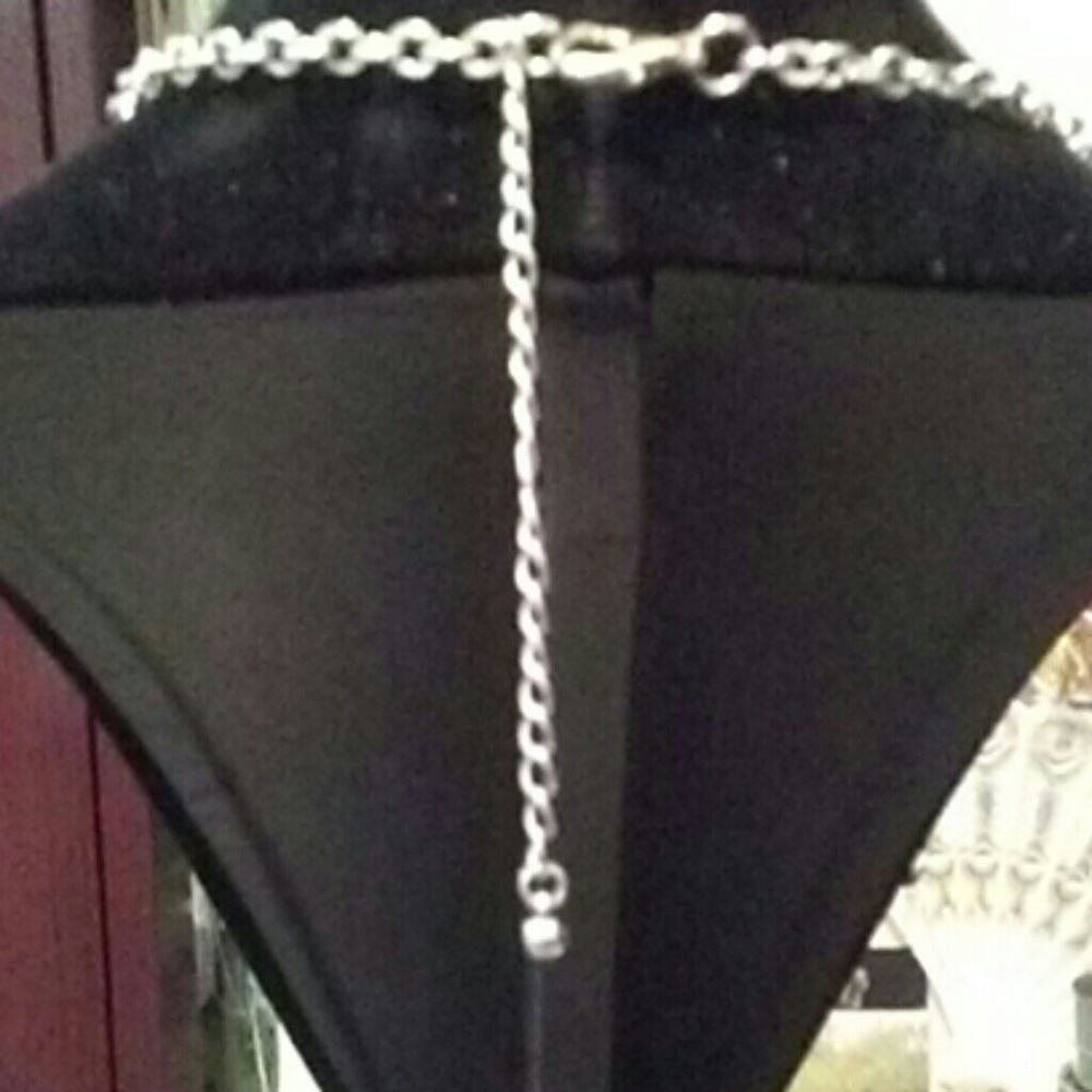 Intricately Designed Silvertone Statement Necklace - image 2